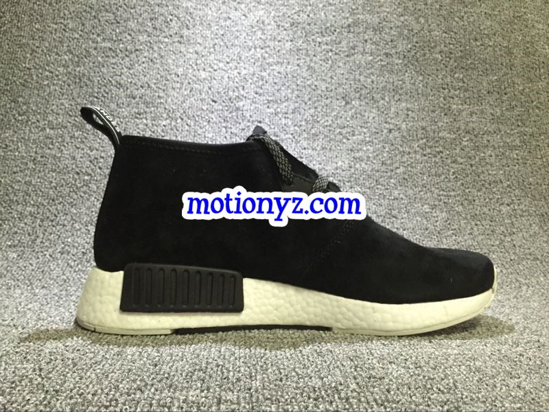 Real Boost Adidas NMD Chukka Core Black